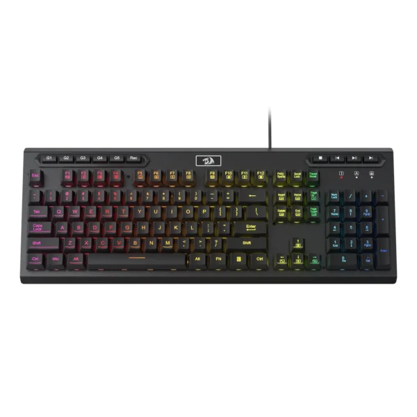 Redragon K513 RGB Membrane Gaming Keyboard – 104 Keys, Wired, Mechanical-Feel - Image 7