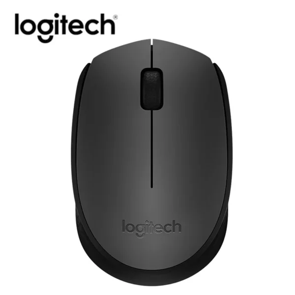 Logitech M170 Wireless Mouse – 2.4GHz Optical, 3 Buttons, Nano Receiver for PC & Laptop