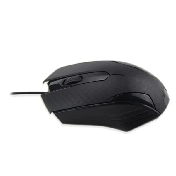 Durable Wired Gaming Mouse – Ergonomic USB Design, 3 Buttons, Optical Wheel, Antiskid Frosted Finish for PC and Laptop - Image 4