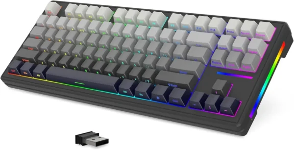 MAMBASNAKE x ATTACK SHARK M87 Wireless Gaming 75% Layout - Image 7