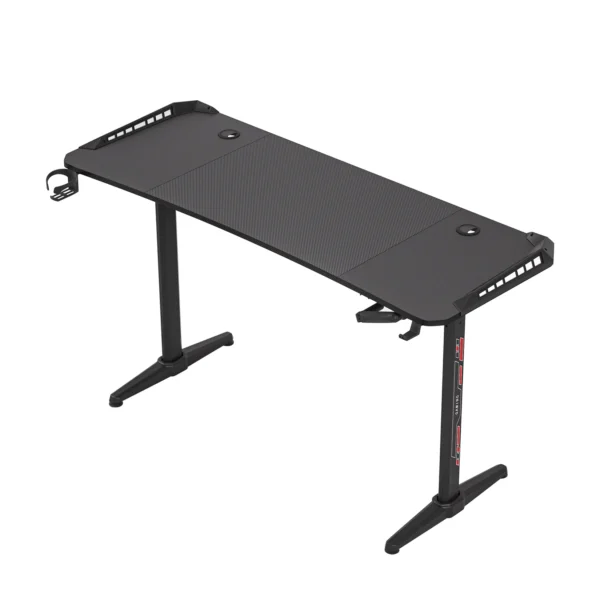 Height Adjustable Gaming Desk – Standing Desk with RGB LED Lights for Gaming - Image 4