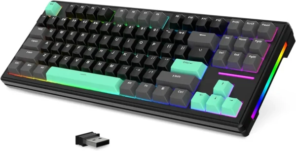 MAMBASNAKE x ATTACK SHARK M87 Wireless Gaming 75% Layout - Image 8