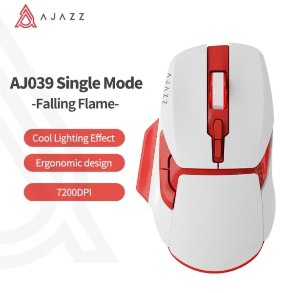 Ajazz AJ039 RGB Wireless Gaming Mouse 