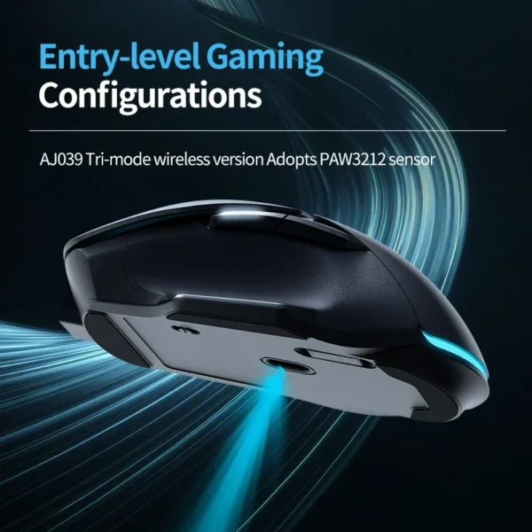 Ajazz AJ039 RGB Wireless Gaming Mouse  - Image 4