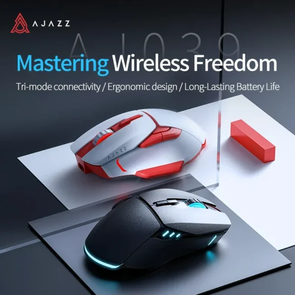 Ajazz AJ039 RGB Wireless Gaming Mouse  - Image 5