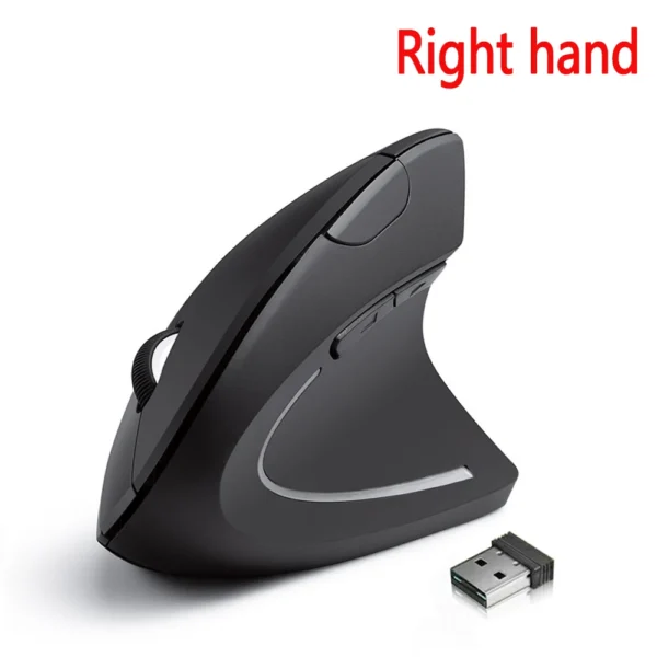 Wireless Vertical Mouse Gaming Mouse USB Computer Mice Ergonomic Desktop Upright Mouse 1600 DPI for PC Laptop Office Home - Image 7