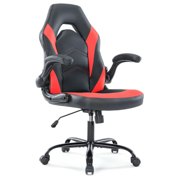 JHK Ergonomic Gaming Desk Chair – Adjustable, PU Leather for Home Office  - Image 8