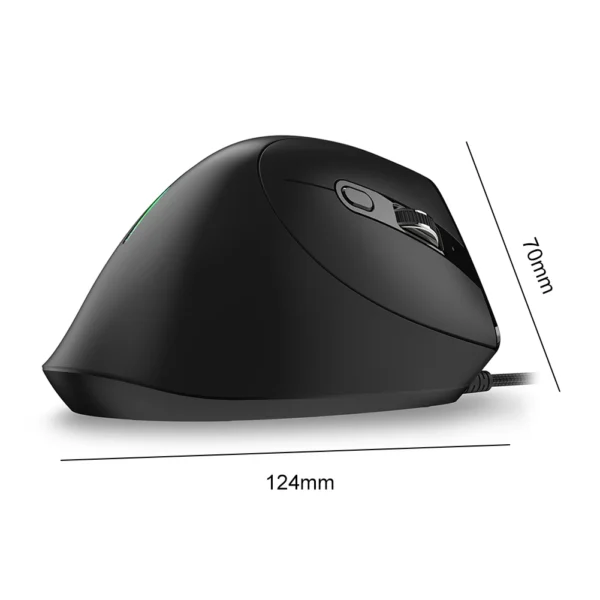 ZELOTES T-50 Vertical RGB Gaming Mouse – 9 Buttons, 12800 DPI Adjustable - Image 6