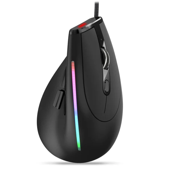 ZELOTES T-50 Vertical RGB Gaming Mouse – 9 Buttons, 12800 DPI Adjustable - Image 2