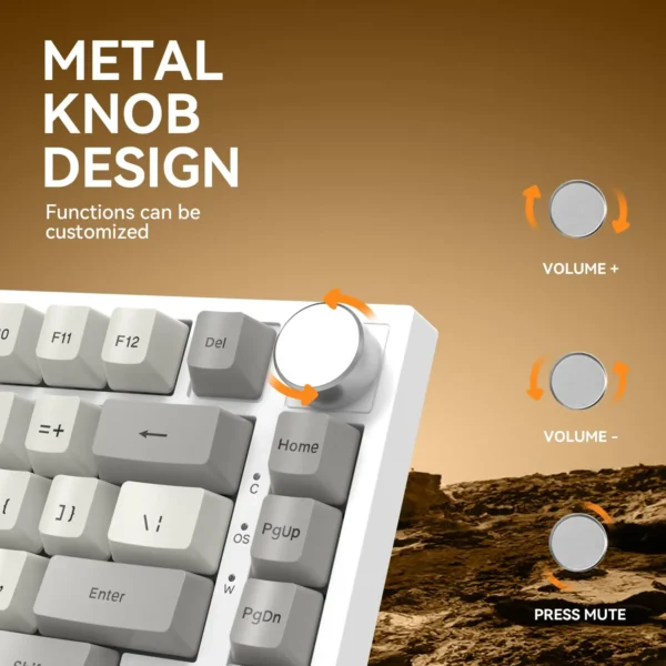 ATTACK SHARK K85 Rapid Trigger Mechanical Keyboard – Magnetic Switch - Image 3