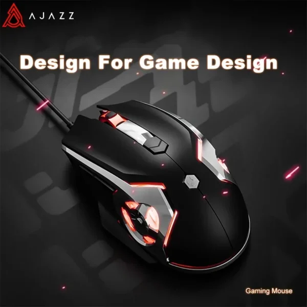 AJAZZ AJ120 Gaming Mouse – Wired USB 6 Buttons, 8000 DPI - Image 2